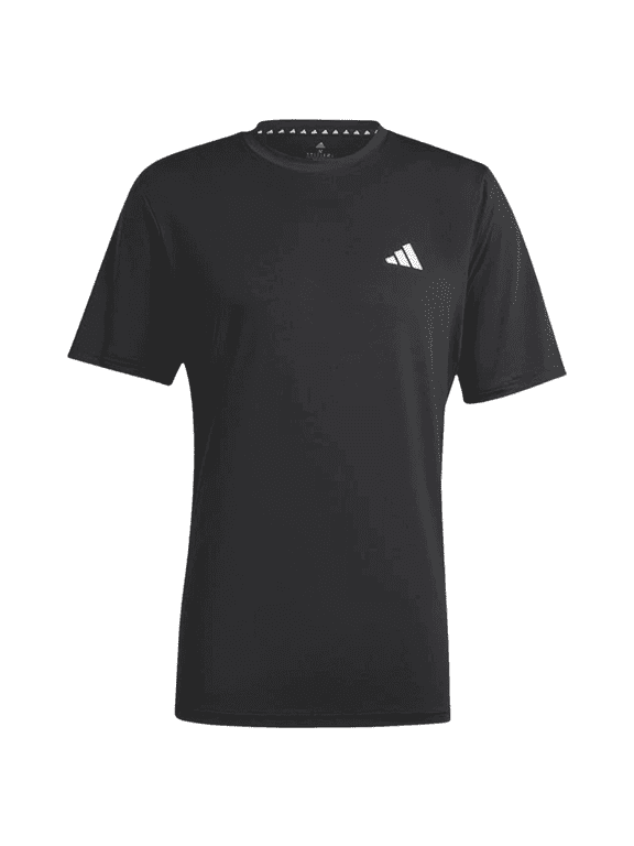 Men's Performance Short Sleeve Athletic T-Shirt, Black, Size XL