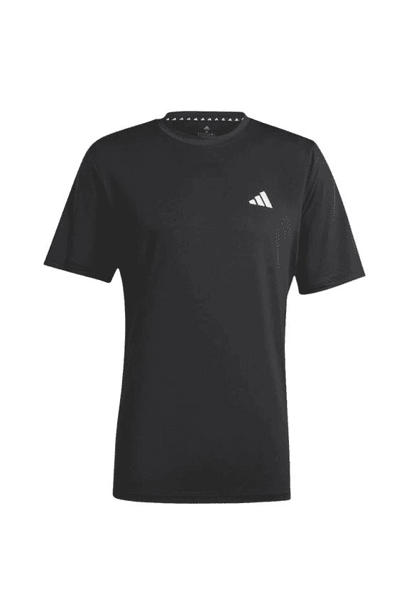 Men's Performance Short Sleeve Athletic T-Shirt, Black, Size XL