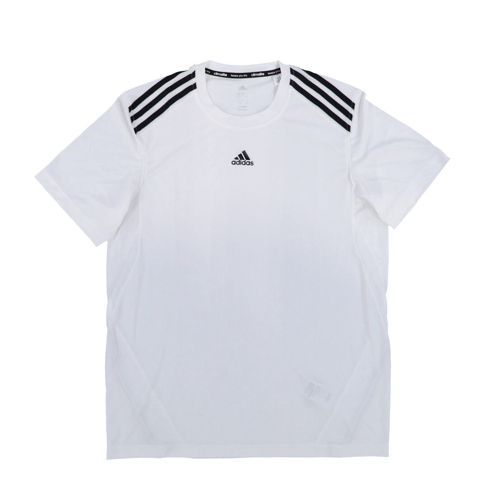Adidas Men's Performance T-Shirt Jersey Short Sleeve Lightweight Logo Tee L Xxl