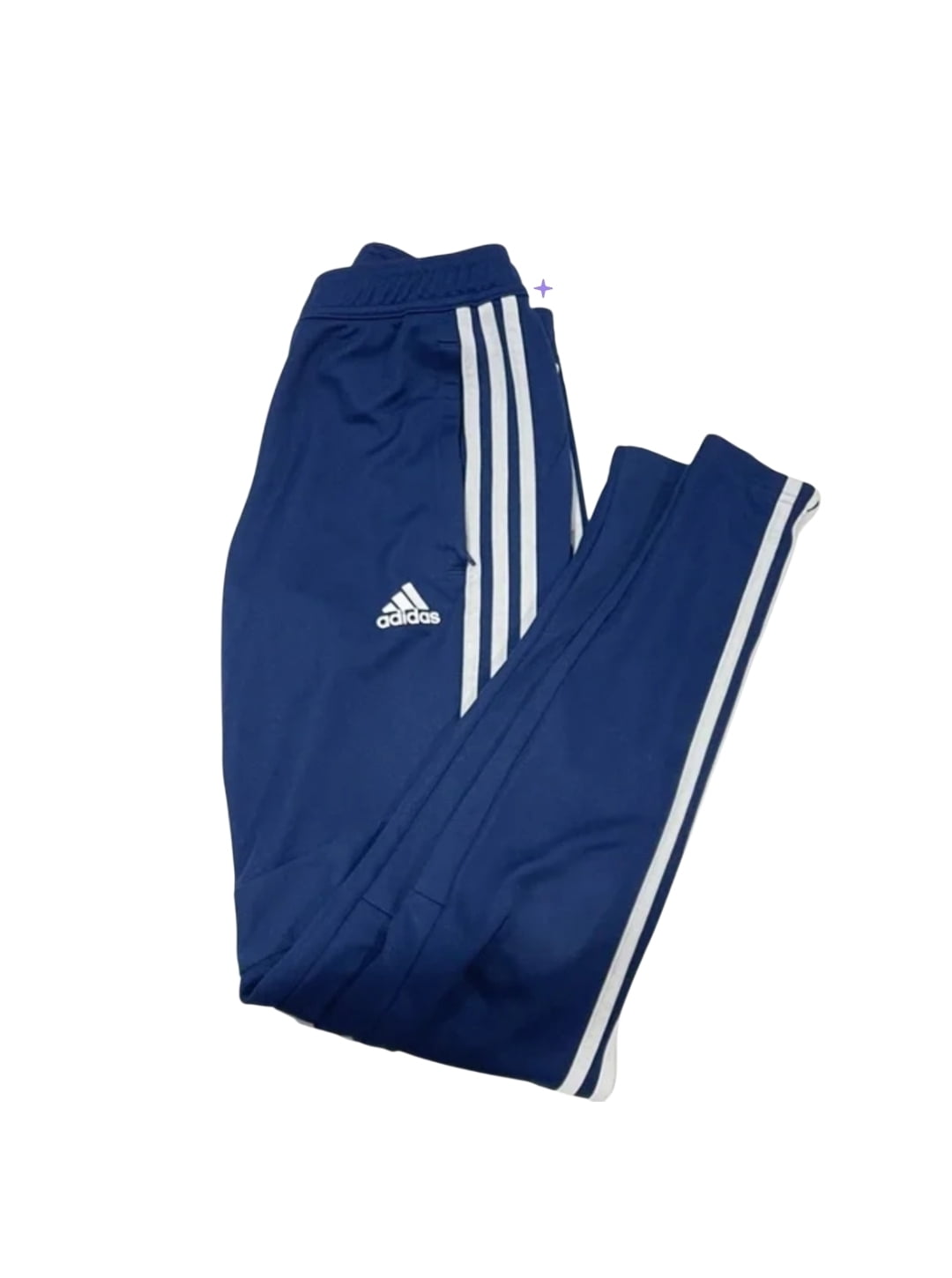 Adidas Men's Regular-Fit Tapered Stripe Track Pants