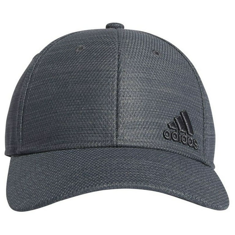 Adidas Men's Release II Stretch Fit Hat Baseball Cap Athletic Golf (Gray  S/M)