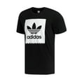 thumbnail image 1 of Adidas Men's Short Sleeve Blackbird Trefoil Graphic Logo Active T-Shirt Black XL, 1 of 3