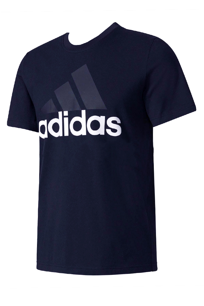 Adidas Men's Short Sleeve Essential Logo Graphic Crew Neck T-Shirt - image 1 of 1