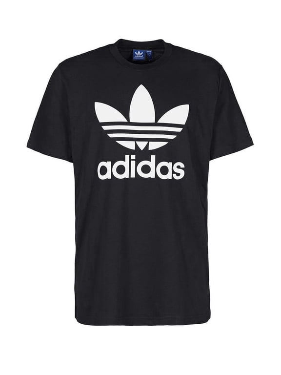 Men's Short-Sleeve Trefoil Logo Graphic T-Shirt