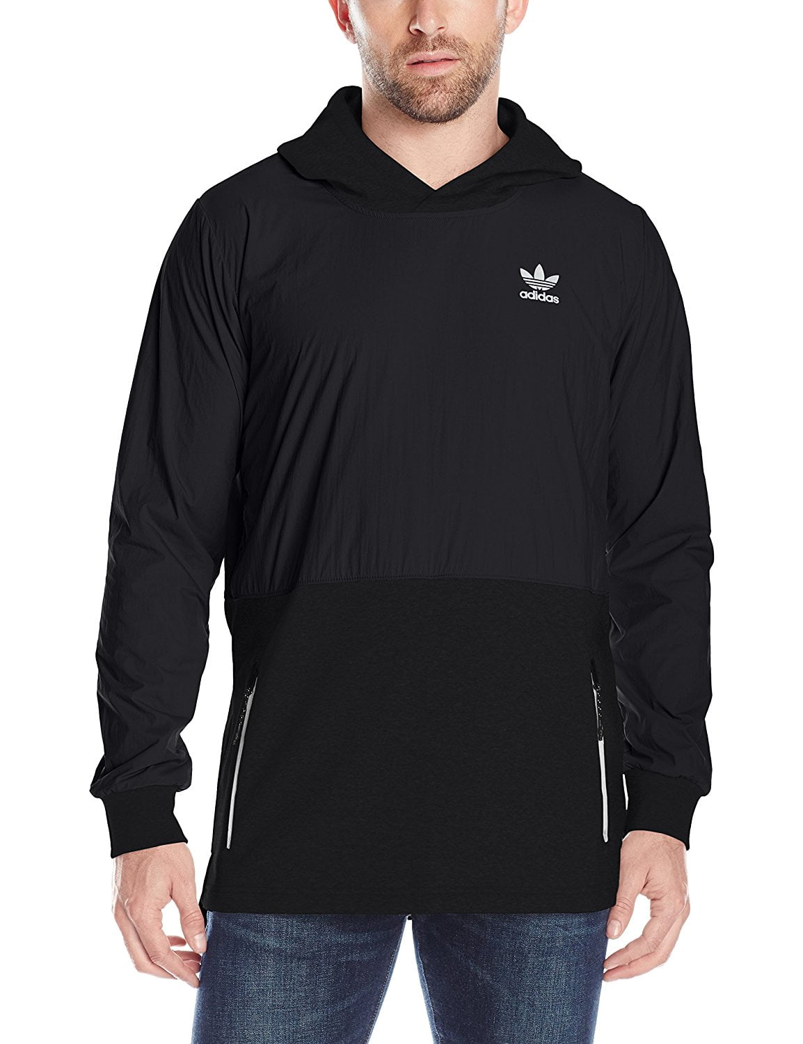 Adidas Men s Sport Luxe PO HOODY AY8096 Walmart