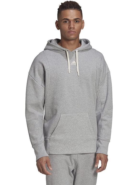 Men's Studio Lounge Fleece Hoodie, Medium Grey Heather, Small