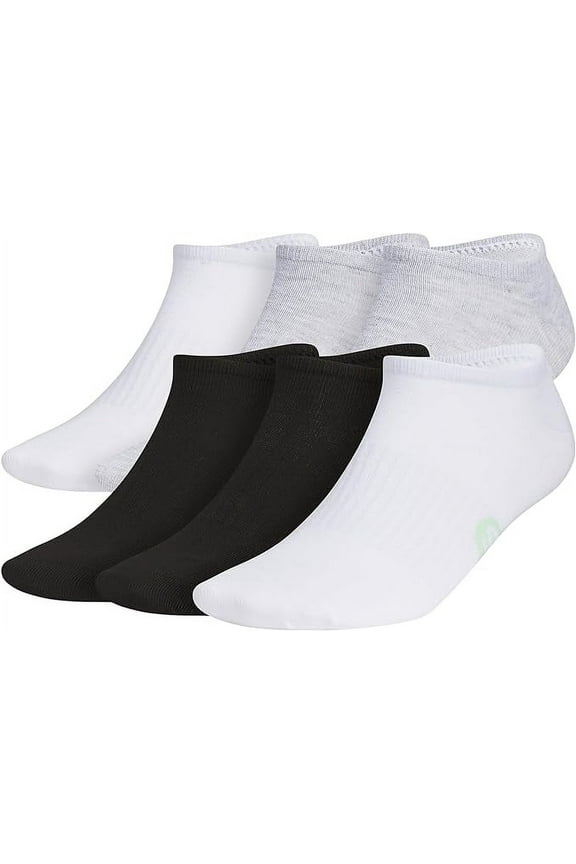 Men's Superlite Classics No Show Socks, 6 Pack, Large