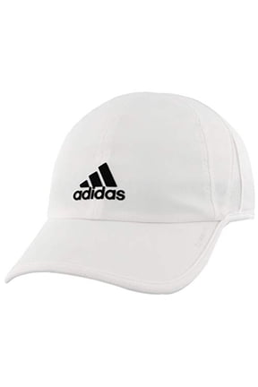Men's Superlite Relaxed Adjustable Performance Cap, White/Black, ONE SIZE