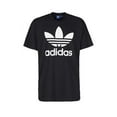 thumbnail image 1 of Adidas Men's T-Shirt Trefoil Logo Graphic Athletic Short Sleeve Shirt Black L, 1 of 10