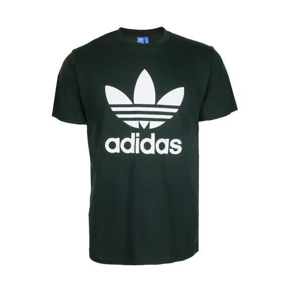 Adidas Men's T-Shirt Trefoil Logo Graphic Athletic Short Sleeve Shirt Green Night XL