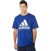 Adidas Men's T shirt Badge of Sport Classic Blue Tee (Small)