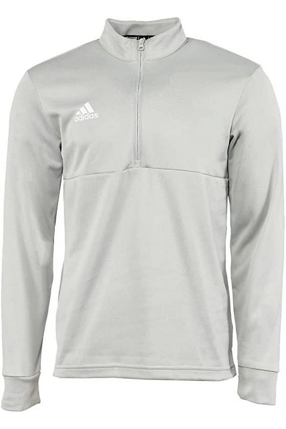 Men's Team Issue 1/4 Jacket Gray Size Small