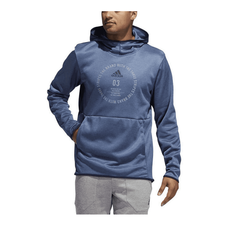 Adidas Men s Team Issue Badge of Sport Hoodie Color Options Walmart