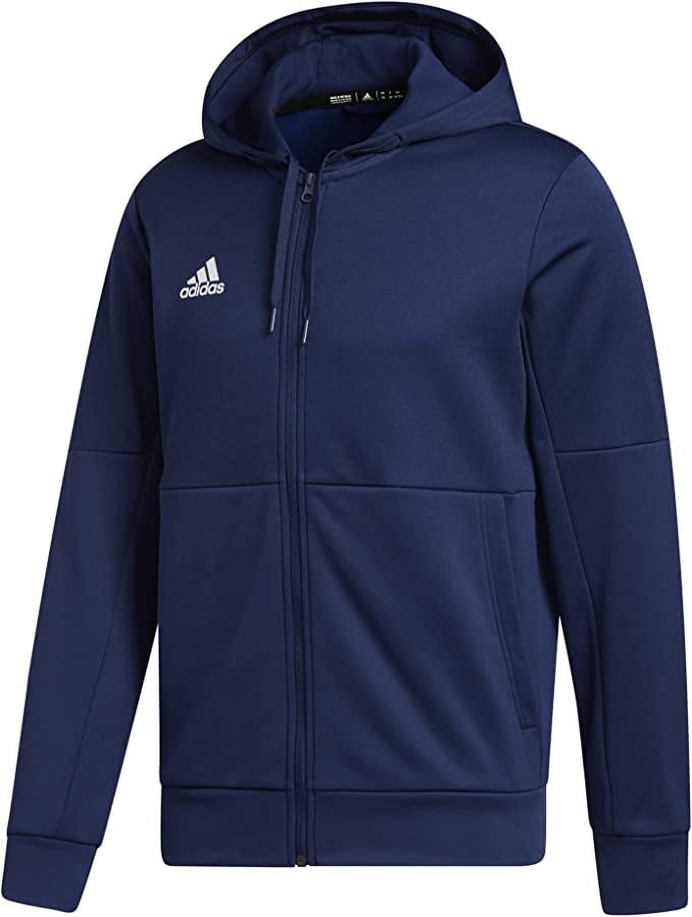 Adidas Men's Team Issue Full Zip Jacket Blue Size Medium