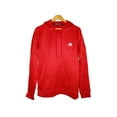 thumbnail image 1 of New Men's Adidas Team Issue Fleece Hoodie Red Small, 1 of 3