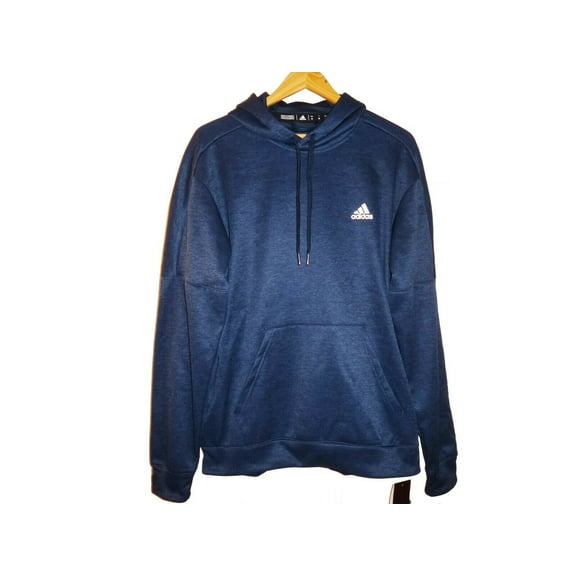 New Men's Adidas Team Issue Fleece Hoodie Navy XL
