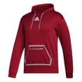 thumbnail image 1 of Adidas Men's Team Issue Pullover Hoodie M Red | Gray, 1 of 2