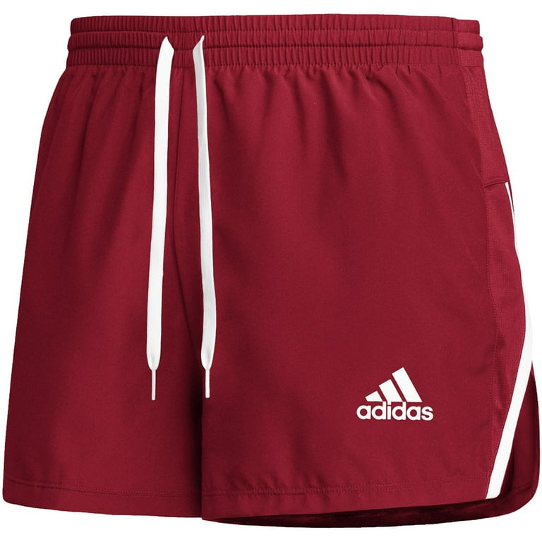 Adidas Men s Team Issue Running Shorts M Power Red White Walmart