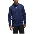 thumbnail image 1 of Adidas Men's Team Issue Training Pullover Hooded Sweatshirt  Navy/White (XL), 1 of 4