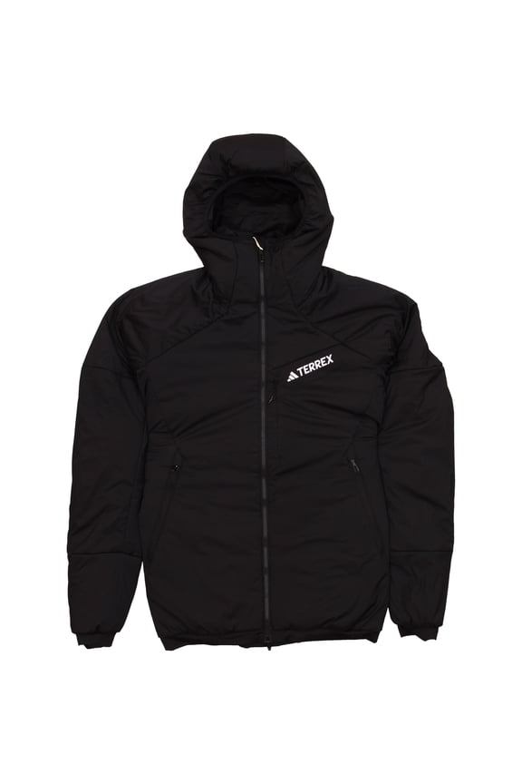 Men's Terrex Techrock Solid Hooded Jacket Black S