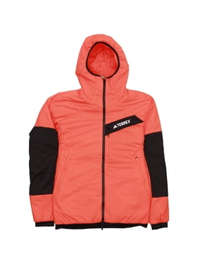 Men's Terrex Techrock Solid Hooded Jacket Orange M