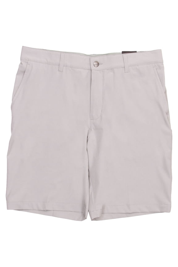 Men's Ultimate 365 Flat Front Walking Shorts Gray 34