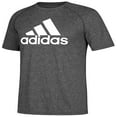 thumbnail image 1 of Adidas Men's Ultimate Badge of Sport Liquid Tee T-Shirt Athletic (Gray-M), 1 of 1