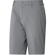 Adidas Mens Ultimate365 Primegreen 10  Inseam Golf Shorts   Grey Three 34