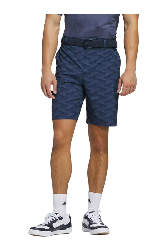 Men's Ultimate365 Printed 9" Golf Shorts, Brand New -