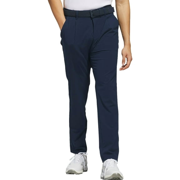Adidas Men's Ultimate365 Tour Pleated Casual Pants, 33W32L Collegiate Navy -