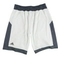 thumbnail image 1 of Adidas Mens 2-Tone Athletic Workout Shorts, White, Large, 1 of 2