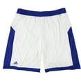 thumbnail image 1 of Adidas Mens 2-Tone Athletic Workout Shorts, White, XX-Large, 1 of 2