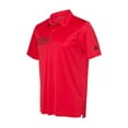 thumbnail image 1 of Adidas Mens 3-Stripes Chest Polo, XL, Collegiate Red/Black, 1 of 3