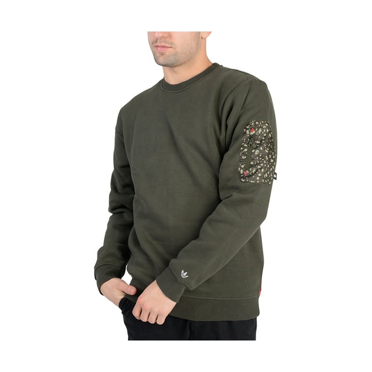 Adidas panel crew sweatshirt best sale