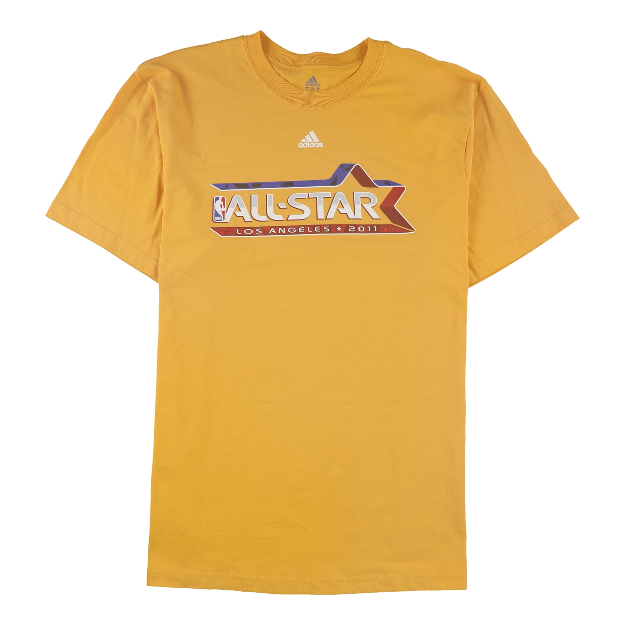 Mens All-Star LA 2011 Graphic T-Shirt, Yellow, XX-Large