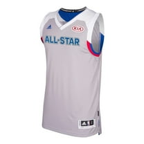 Adidas Mens Allstar East Jersey, Grey, X-Large