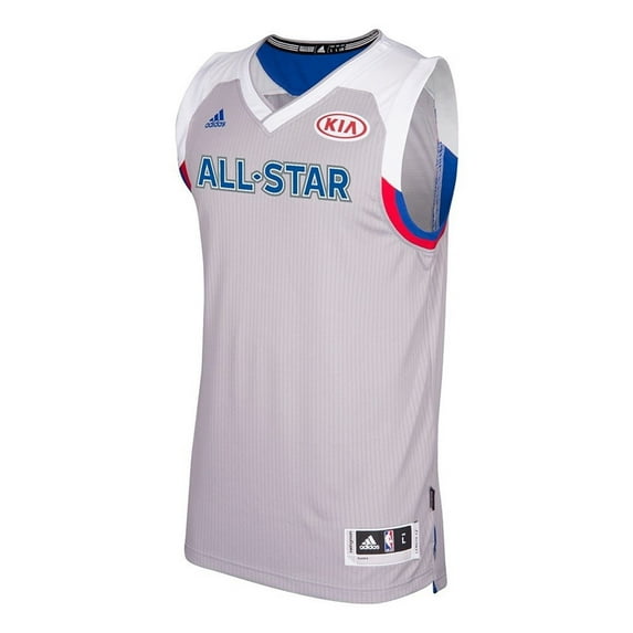Adidas Mens Allstar East Jersey, Grey, X-Large