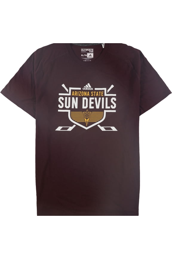 Mens Arizona State Graphic T-Shirt, Red, Medium