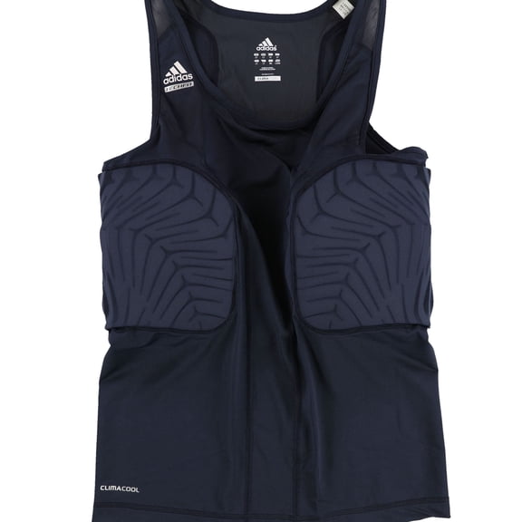 Adidas Mens Compression System Tank Top, Blue, Big & Tall, XLT