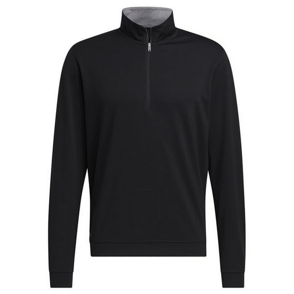 Adidas Mens Elevated Quarter Zip Sweatshirt