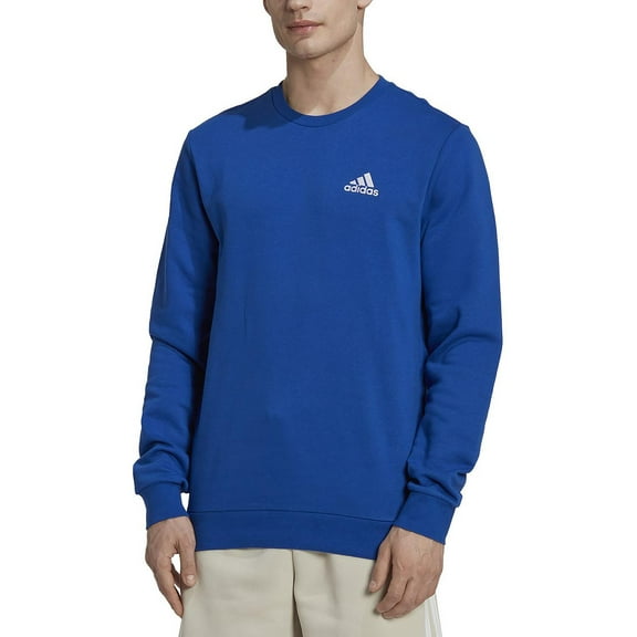 Adidas Mens Fleece Logo Sweatshirt
