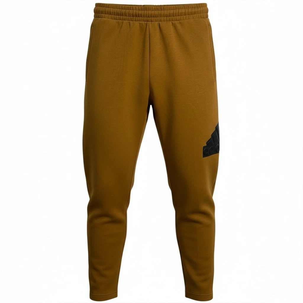 Adidas Mens Future Icons Badge Sport Athletic Pants Size L (33x30") Brown-Black