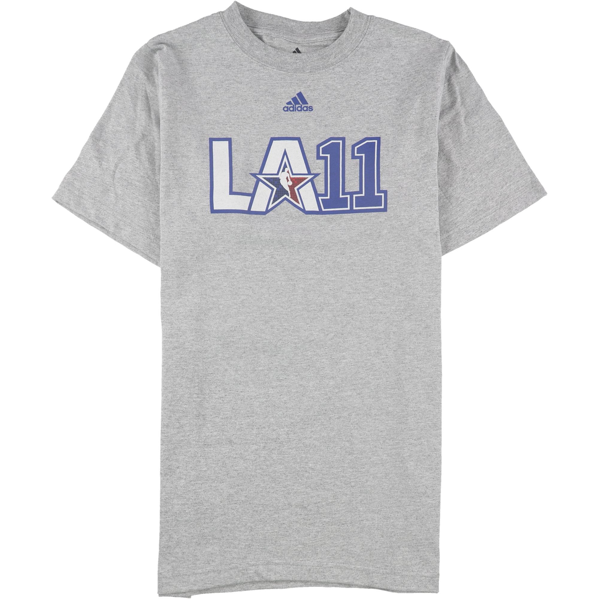 Mens LA 11 Graphic T-Shirt, Grey, XX-Large