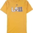 thumbnail image 1 of Adidas Mens LA 11 Graphic T-Shirt, Yellow, XX-Large, 1 of 2