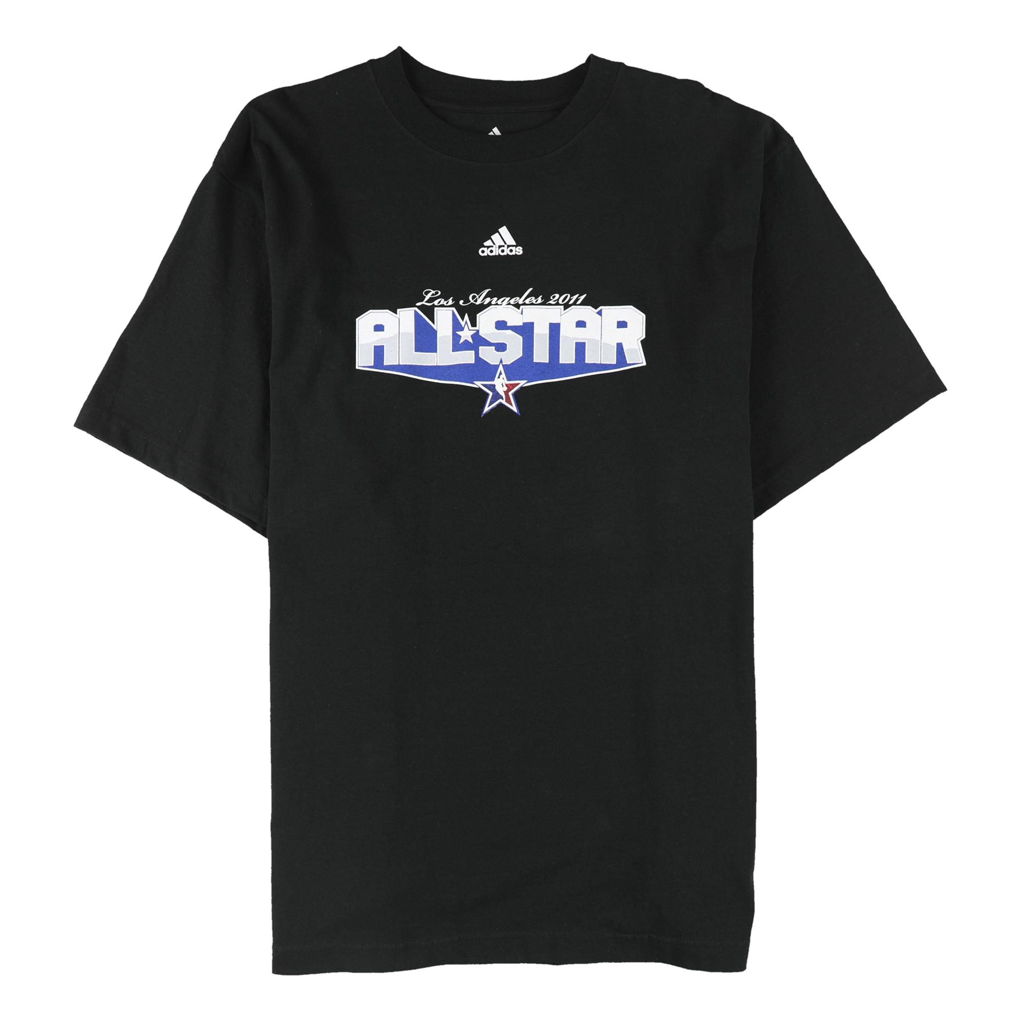 Adidas Mens Los Angeles All Star 2011 Graphic T-Shirt, Black, Large