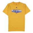 thumbnail image 1 of Adidas Mens Los Angeles All Star 2011 Graphic T-Shirt, Yellow, XX-Large, 1 of 2