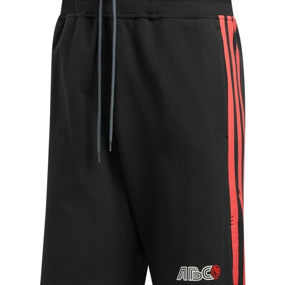 Adidas Mens Marquee Basketball Athletic Workout Shorts, Black, Large