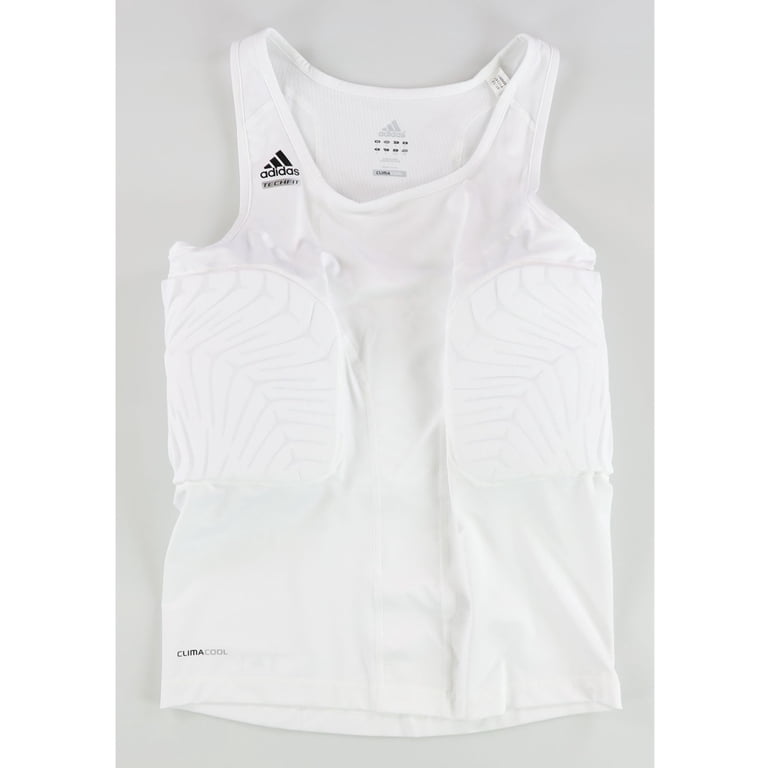 Adidas Mens Padded Compression Tank Top, White, Big & Tall, LT - Walmart.com