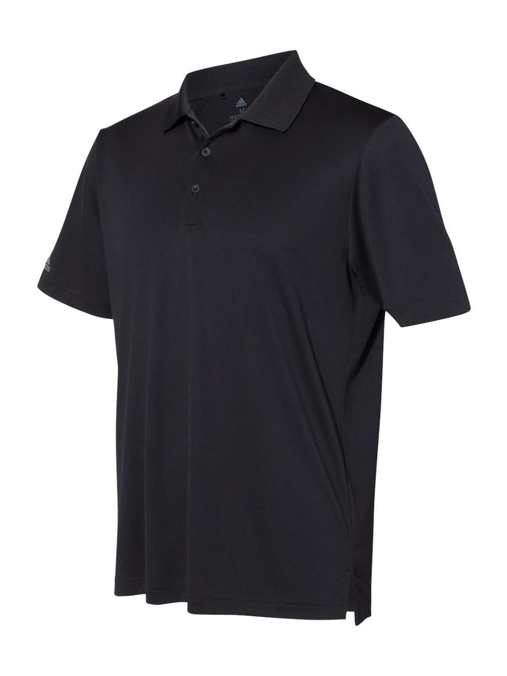 Adidas Mens Performance Polo, 4XL, Black