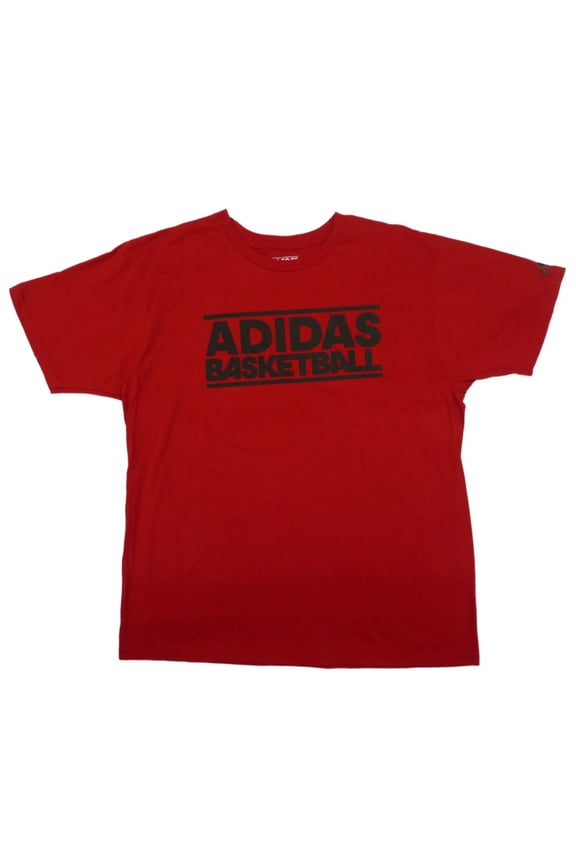 Mens Red Basketball T-Shirt Athletic Shirt XL